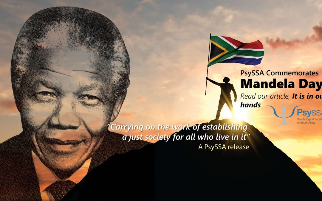 PsySSA Commemorates Nelson Mandela Day 2022 – It is in Our Hands