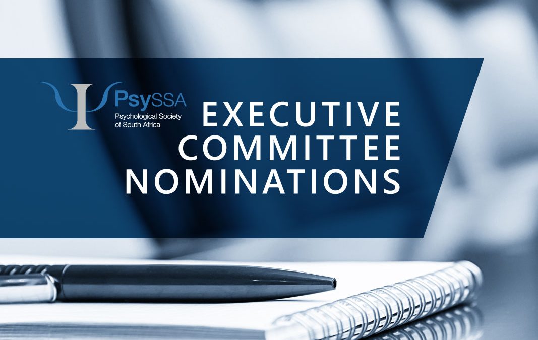 Nominations for PsySSA Executive Committee Vacancies 2023