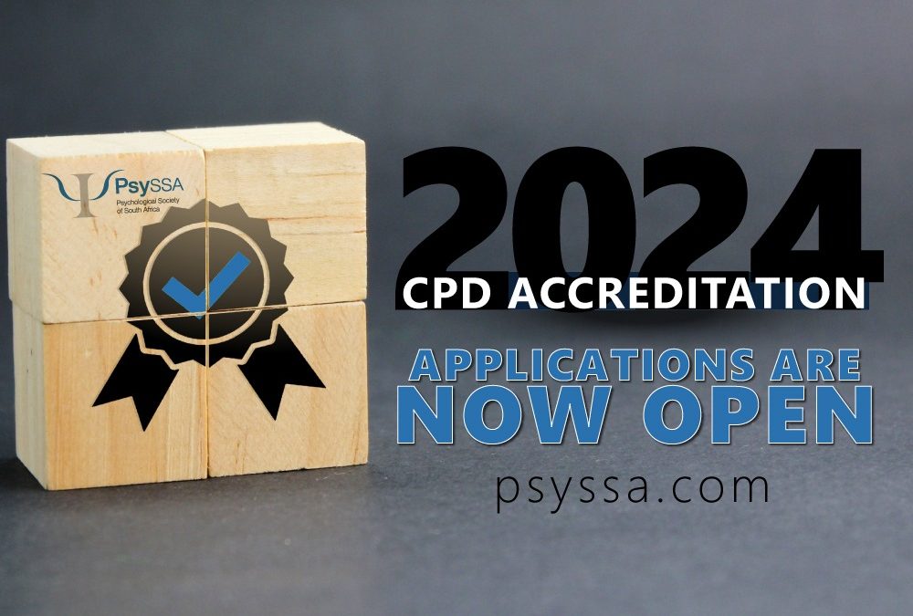 PsySSA 2024 CPD Accreditation Applications Now Open!