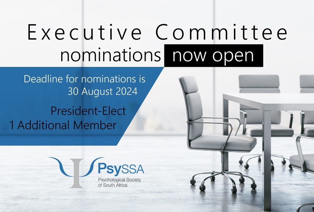 PsySSA Executive Committee Member Nominations 2024/2026